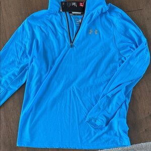 Under Armour Vibrant Blue Half-Zip Top